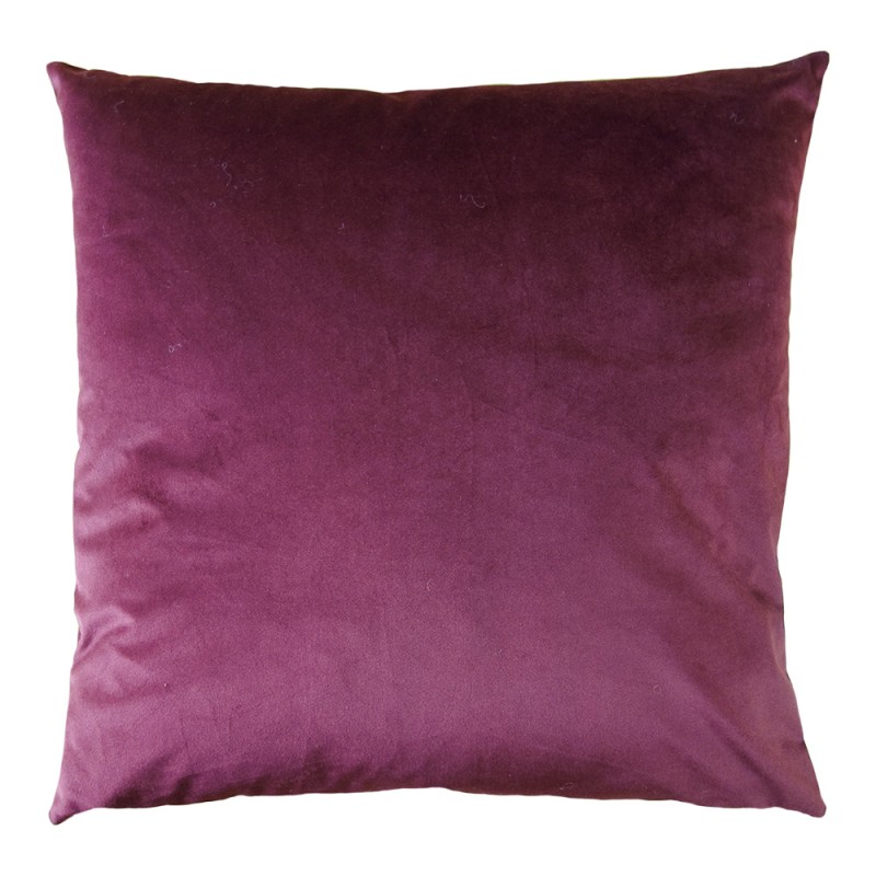 Clayre & Eef Cushion Cover 45x45 cm Purple Polyester