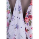 Clayre & Eef Guest Towel 40x66 cm Purple Cotton Lavender