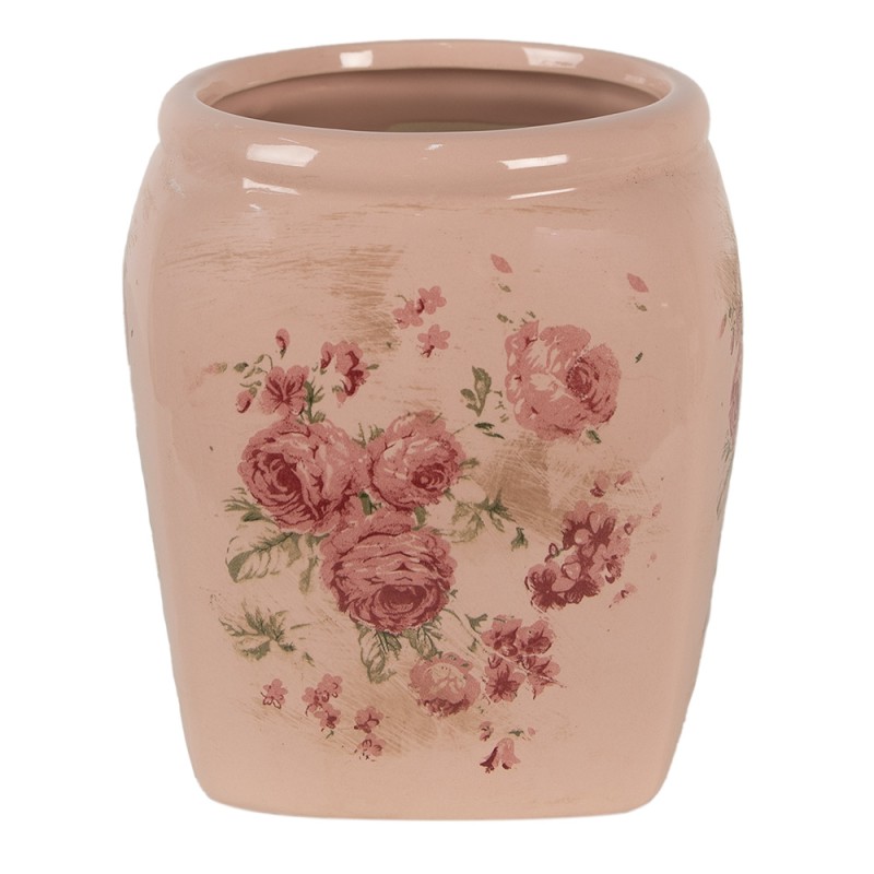 Flower Pot Inside Pink 14x14x16 cm | 14x14x16 cm | Clayre & Eef | 6CE1604M