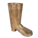 Clayre & Eef Plant Holder Boots 37 cm Gold colored Metal