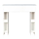 Clayre & Eef Fireplace Surround 125x27x108 cm White Wood
