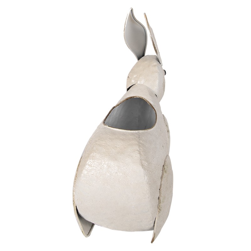 Clayre & Eef Plant Holder Rabbit 40 cm Beige Iron