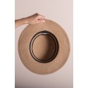 Juleeze Chapeau de femme Beige Paille en papier