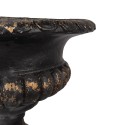 Clayre & Eef Planter Ø 52x47 cm Black Ceramic material