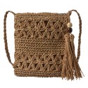 Juleeze Women's Handbag 18x22 cm Brown Polyester