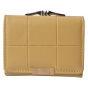 Juleeze Wallet 10x8 cm Yellow Artificial Leather Rectangle