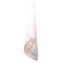 Clayre & Eef Torchon 50x70 cm Rose Coton Lapin