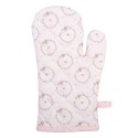 Clayre & Eef Manique de four 18x30 cm Rose Coton Lapin