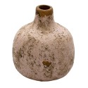Clayre & Eef Vase 9 cm Rosa Keramik Rund
