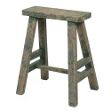 Clayre & Eef Plant Table 39x29x47 cm Green Wood Rectangle