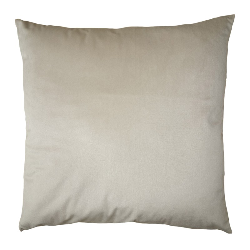 Clayre & Eef Kissenbezug 45x45 cm Braun Polyester