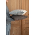 Clayre & Eef Cushion Cover 45x45 cm Grey Polyester