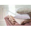 Clayre & Eef Housse de coussin 45x45 cm Rose Polyester