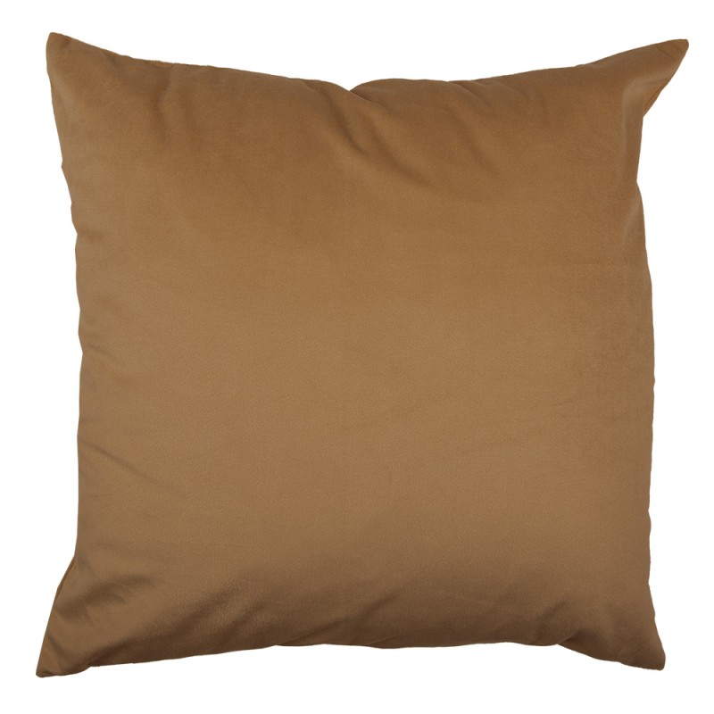 Clayre & Eef Cushion Cover 45x45 cm Brown Polyester