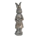 Clayre & Eef Statuetta Coniglio 21 cm Marrone Poliresina