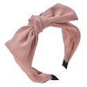 Clayre & Eef Haarband Damen Rosa Synthetisch