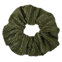 Clayre & Eef Élastique à cheveux scrunchie Vert Synthétique