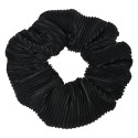 Clayre & Eef Scrunchie Hair Elastic Black Synthetic