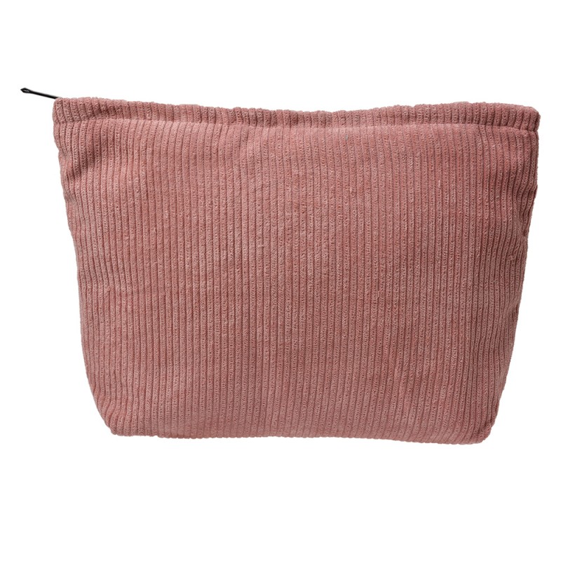 Clayre & Eef Ladies' Toiletry Bag 25x18 cm Pink Synthetic