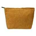Clayre & Eef Ladies' Toiletry Bag 25x18 cm Yellow Synthetic