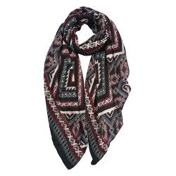 Clayre & Eef Printed Scarf...