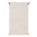 Clayre & Eef Scaffale da parete 51x20x77 cm Bianco Prodotto in legno
