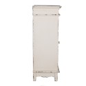 Clayre & Eef Mensola da parete 45x30x88 cm Bianco Prodotto in legno