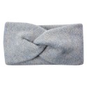 Clayre & Eef Headband for Women 10x22 cm Grey Synthetic