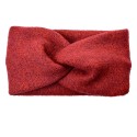 Clayre & Eef Hoofdband Vrouwen  10x22 cm Rood Synthetisch