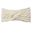 Clayre & Eef Headband for Women 10x22 cm Beige Synthetic