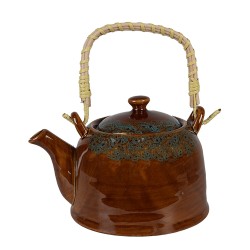Teapot Brown Ø 14x12 cm /...