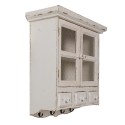 Clayre & Eef Wall Cabinet 56x23x61 cm White Wood product