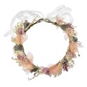 Clayre & Eef Headband Girl White Plastic Flowers