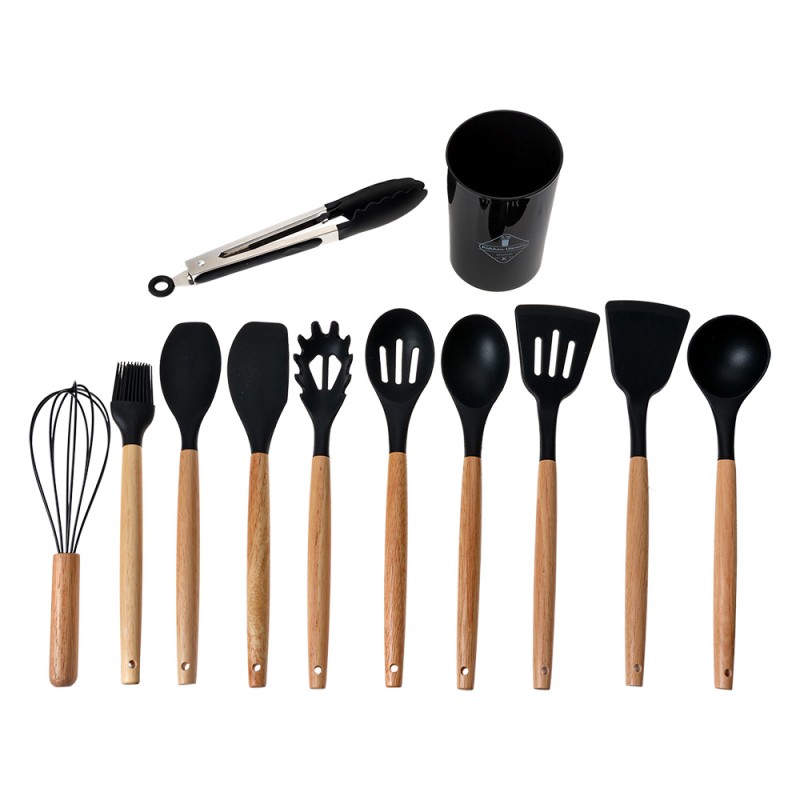 Clayre & Eef Set di utensili da cucina da 12 pezzi con