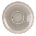 Clayre & Eef Cup and Saucer 100 ml Grey Green Ceramic