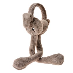 Clayre & Eef Gehörschutz Kinder one size Grau Polyester