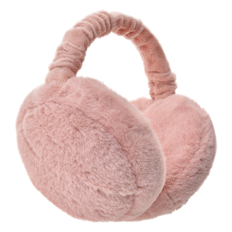 Clayre & Eef Ear Warmers one size Pink Polyester