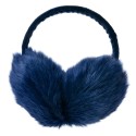 Clayre & Eef Ear Warmers Blue Polyester