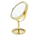 Clayre & Eef Mirror Ø 11x17 cm Gold colored Metal Glass Round