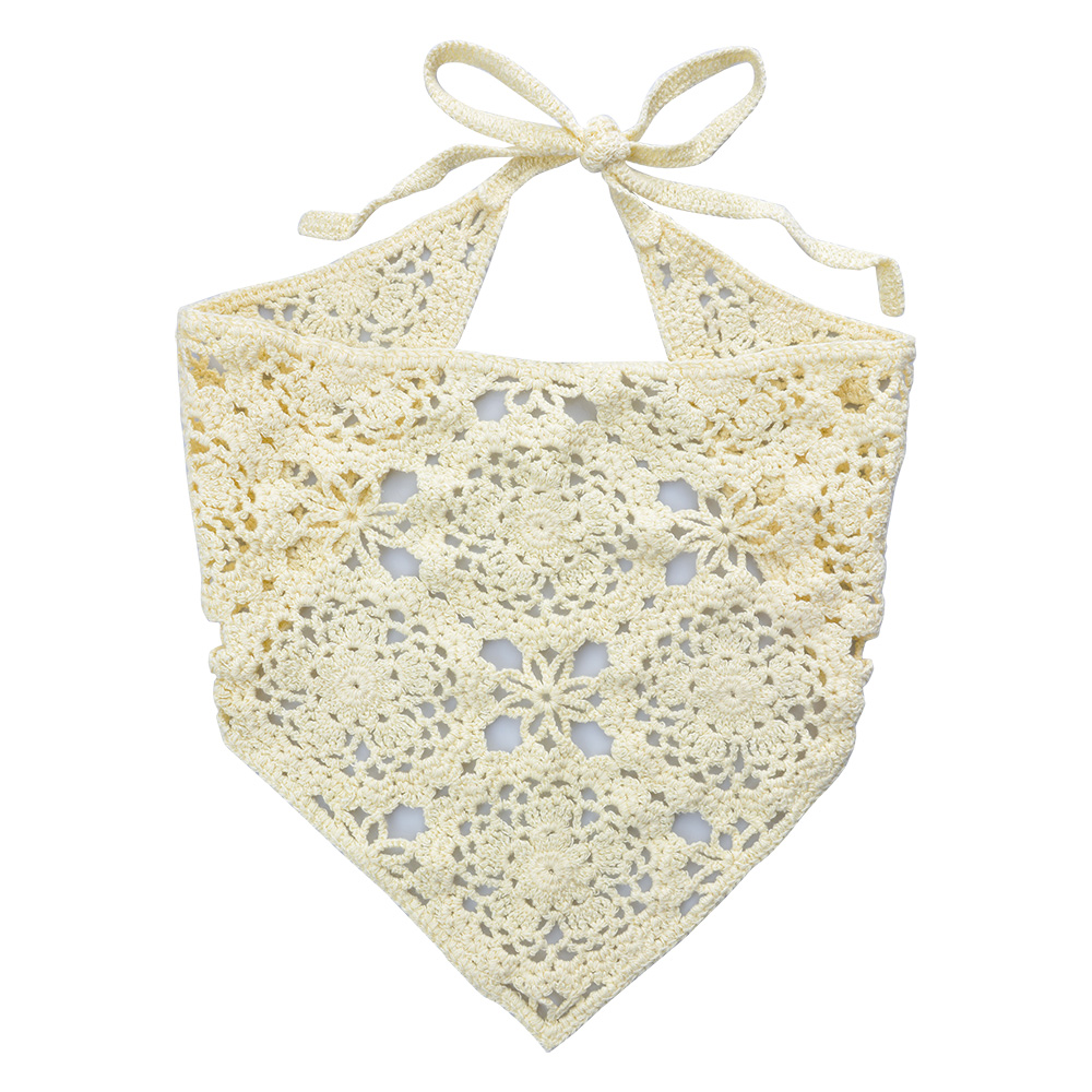 Clayre&Eef Bandana Kind 80 cm Beige Katoen afbeelding