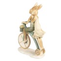 Clayre & Eef Figurine Rabbit 23 cm Brown Beige Polyresin