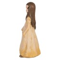 Clayre & Eef Figurine Girl 15 cm Beige Polyresin