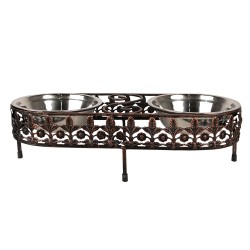 Clayre & Eef Dog Bowl 2x500...