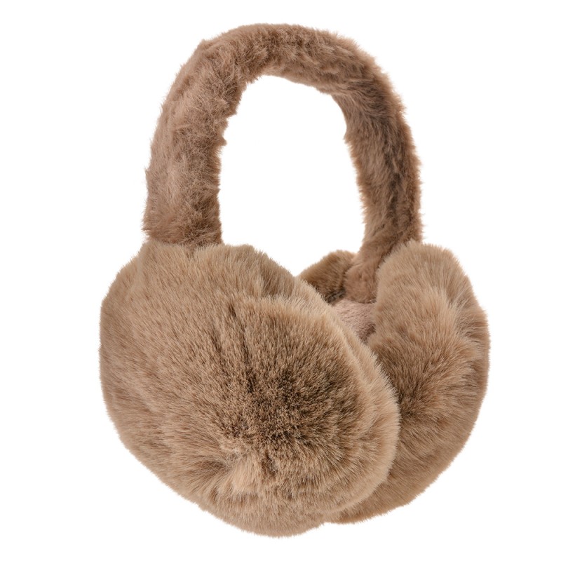 Clayre & Eef Ear Warmers one size Brown Polyester
