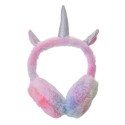 Clayre & Eef Oorwarmers Kinderen  one size Roze Blauw Pluche