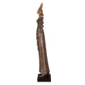 Clayre & Eef Statuetta Coniglio 53 cm Marrone Poliresina