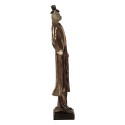 Clayre & Eef Statuetta Gatto  32 cm Marrone Poliresina