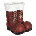 Clayre & Eef Figurine Boots 27x31x34 cm Red Polyresin