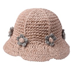 Sun Hat for Kids Pink 52 cm...