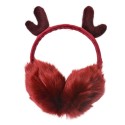 Juleeze Kids' Ear Warmers one size Red Polyester